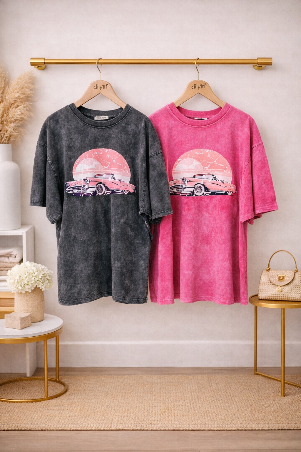 Dekatyzowany t-shirt